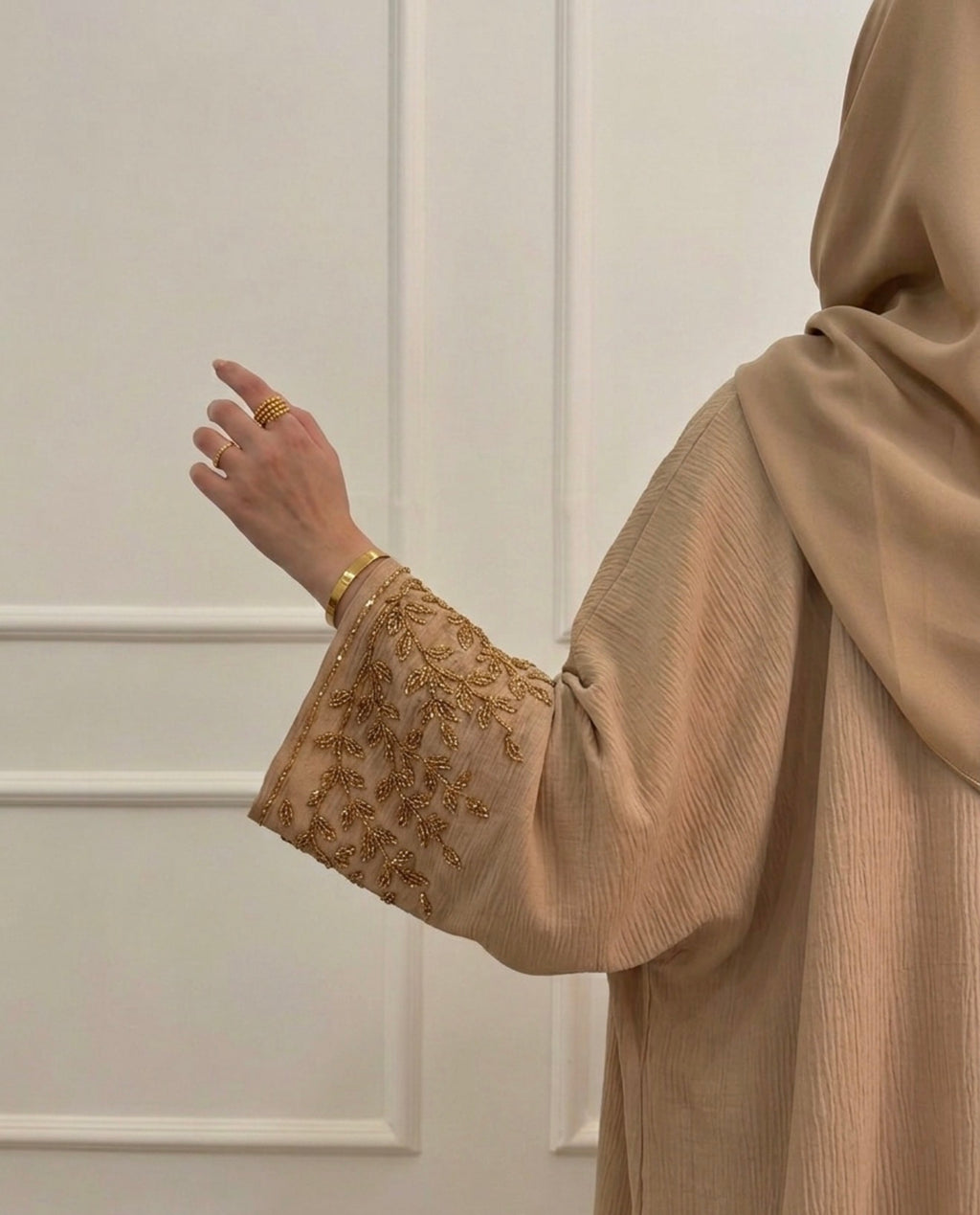 Beige Abaya